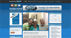 Desktop Screenshot of friendsofkevin.com