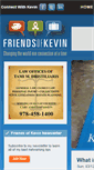 Mobile Screenshot of friendsofkevin.com